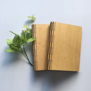 Wooden notebook