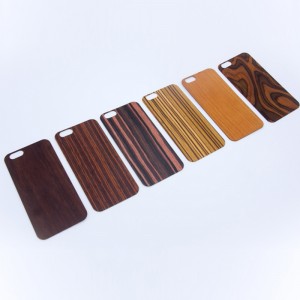 Wooden phone case